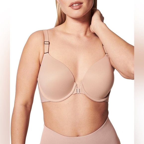 *NWT* SPANXsmooth™ Bra-llelujah!® Adjustable Full Coverage Bra - Vintage Rose - Picture 1 of 4